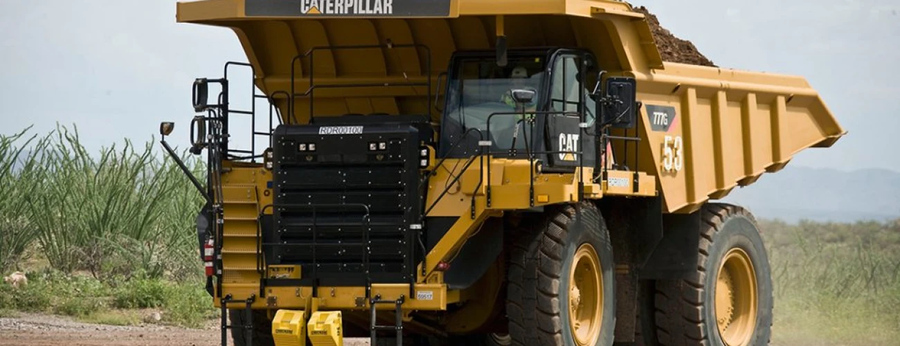 Caterpillar launches autonomous off-highway truck at Luck Stone Quarry