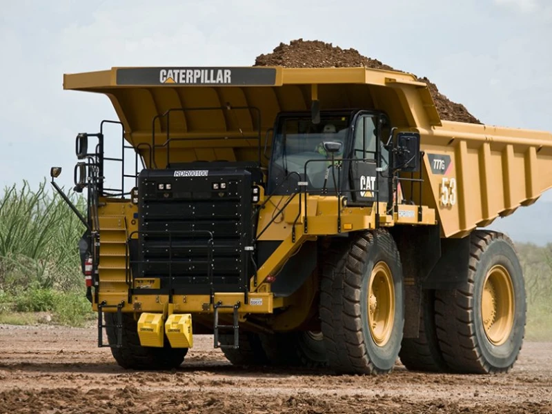 Caterpillar launches autonomous off-highway truck at Luck Stone Quarry