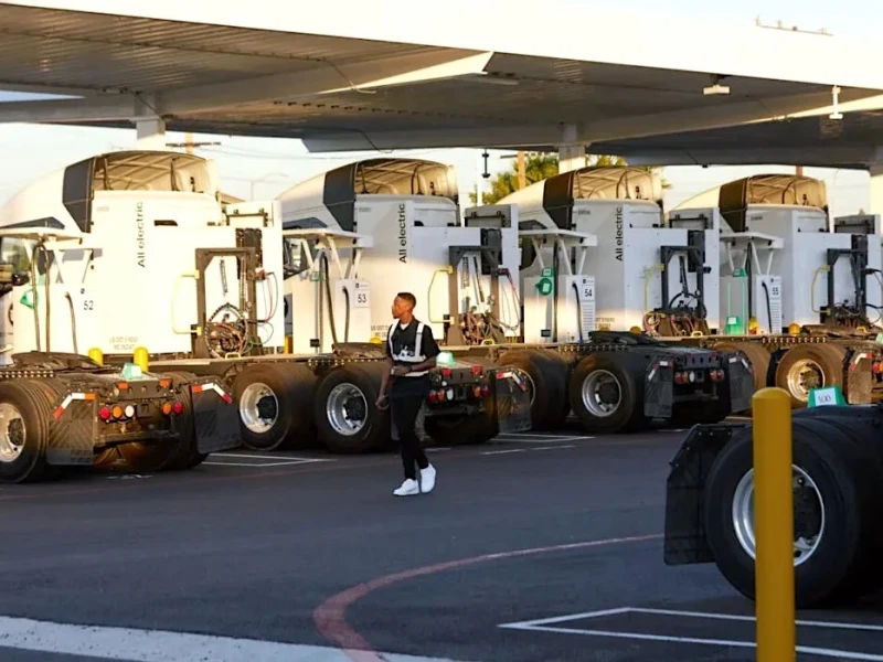 Voltera set to expand electric semi truck infrastructure with two new stations