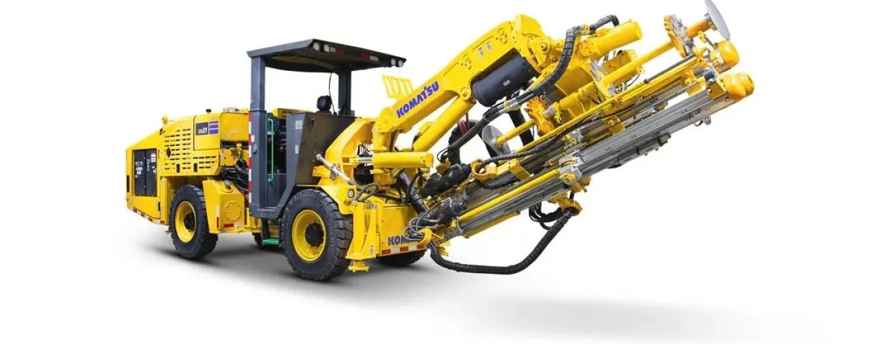 Komatsu launches first ever electric drilling, bolting rigs